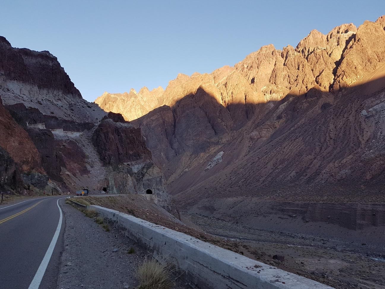 Montañas del lado argentino